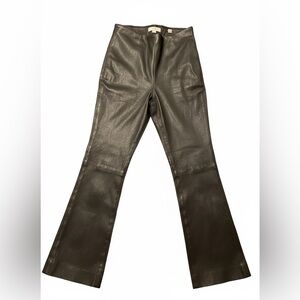 Vince Black Leather Pants